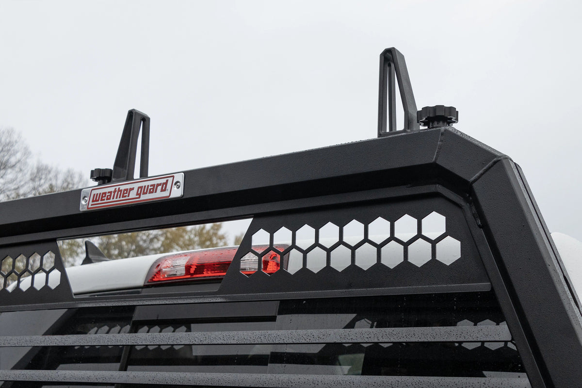 WEATHER GUARD Louvered Headache Rack (11904-52-01)