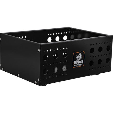 Buyers Products Universal Heavy-Duty Gloss Black Steel Open-Top Cargo Basket Kit (Buyers Products image)