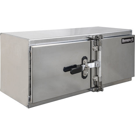 Buyers Products Smooth Aluminum Barn Door Underbody Truck Tool Box Series with Stainless Steel Doors and Cam Lock Rod (Buyers Products image)