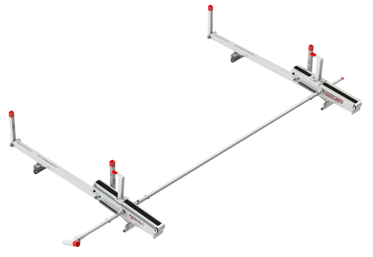 WEATHER GUARD EZGLIDE2™ Fixed Drop-down Ladder Rack, Full (2271-3-01)