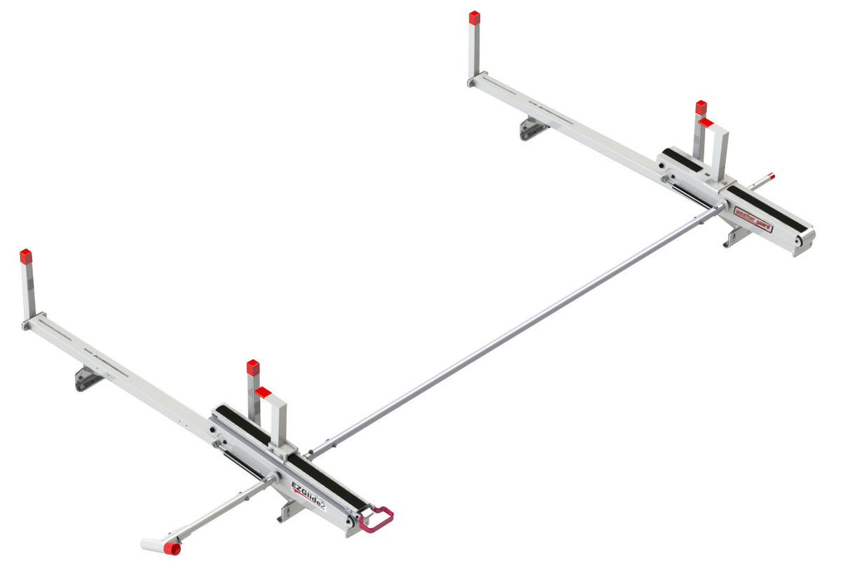 WEATHER GUARD EZGLIDE2™ Drop-down Ladder Rack, Extended, Mid/High-Roof (2291-3-01)
