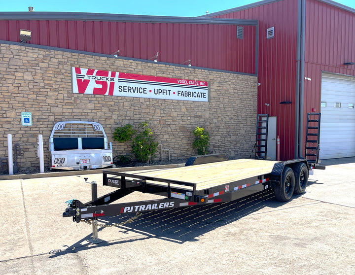 2025 PJ CD 20ft Equipment Trailer