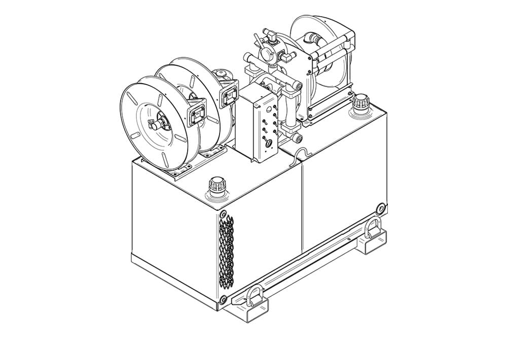 Stellar LM110 Lube Skid (Stellar image)