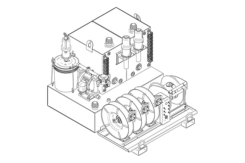 Stellar LM160 Lube Skid (Stellar image)
