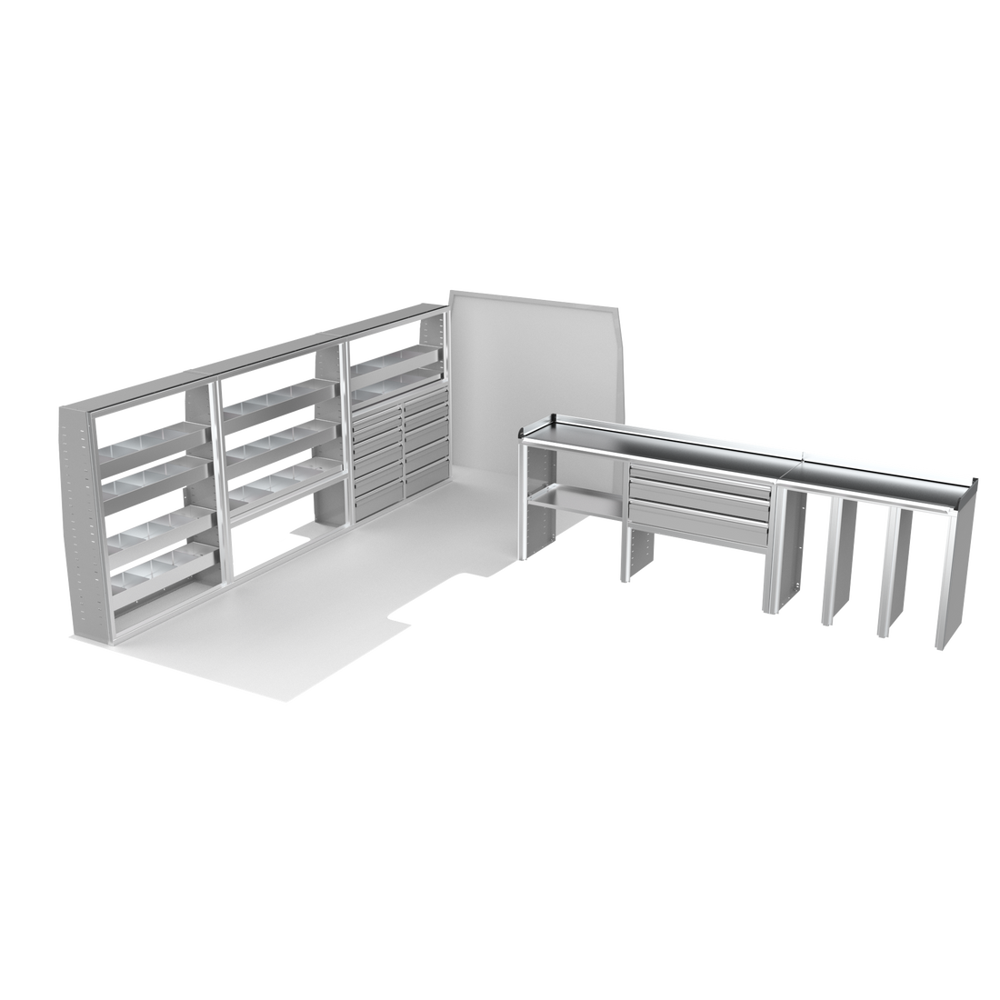C-Tech VanPro aluminum van packages
