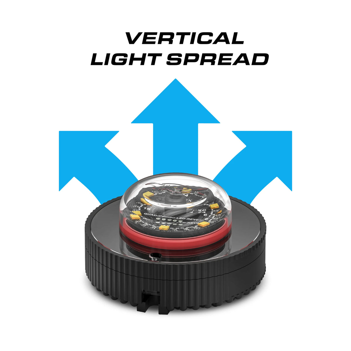 Feniex Cannon-S vertical light spread