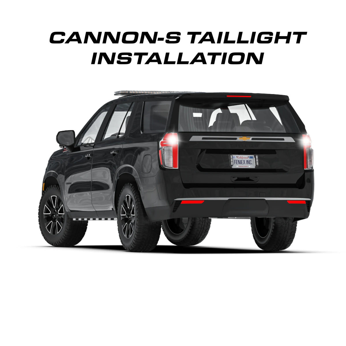 Feniex Cannon-S taillight installation