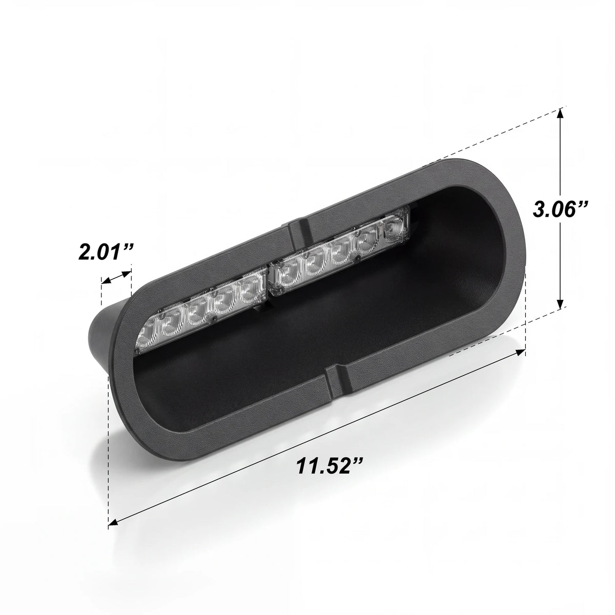 Feniex Fusion 2X Shroud dimensions