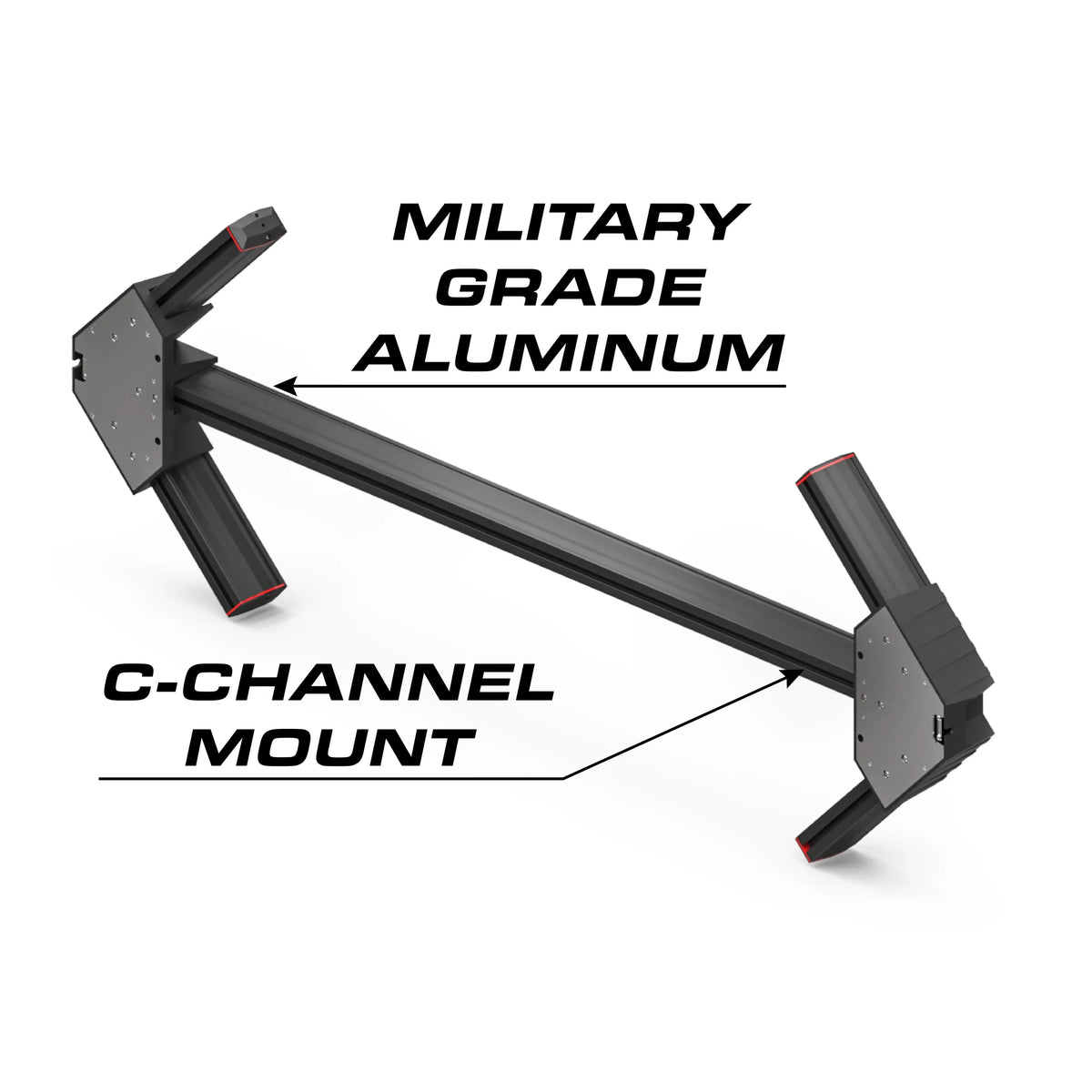 Feniex Fusion Arrow military-grade aluminum, C-channel mount