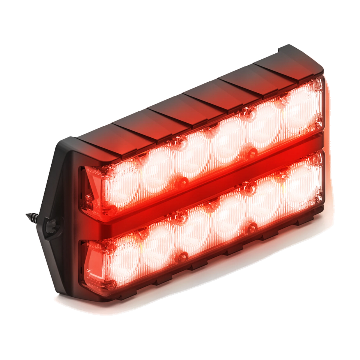 Feniex Fusion Double Surface Mount lit red