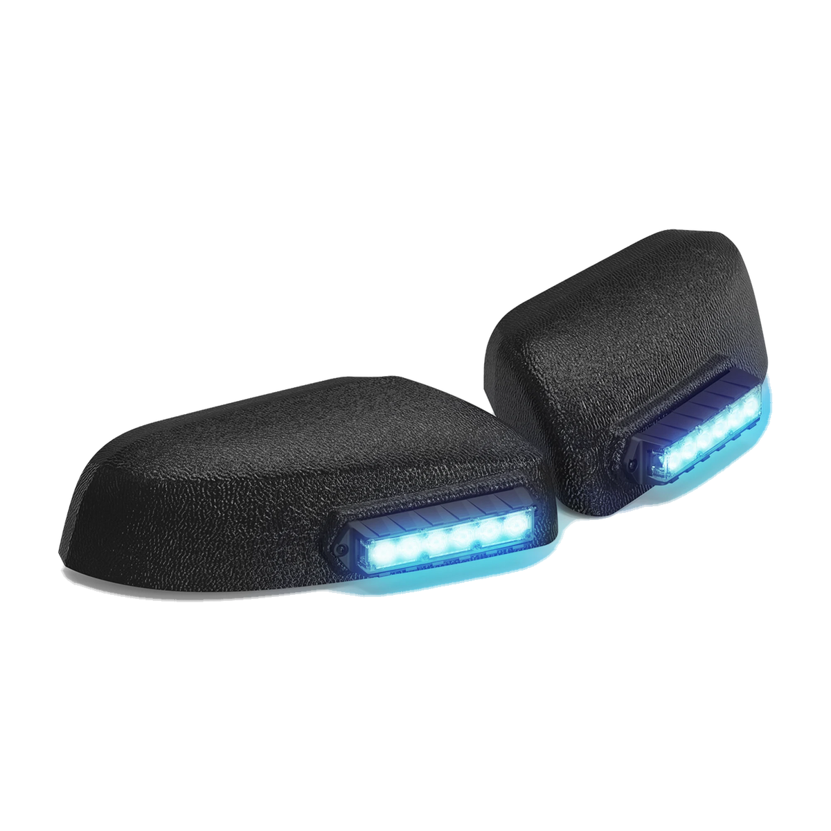 Feniex Fusion Mirror Mount lit blue