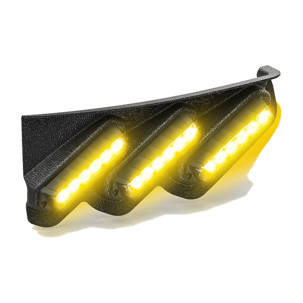 Feniex Fusion Spoiler lit amber