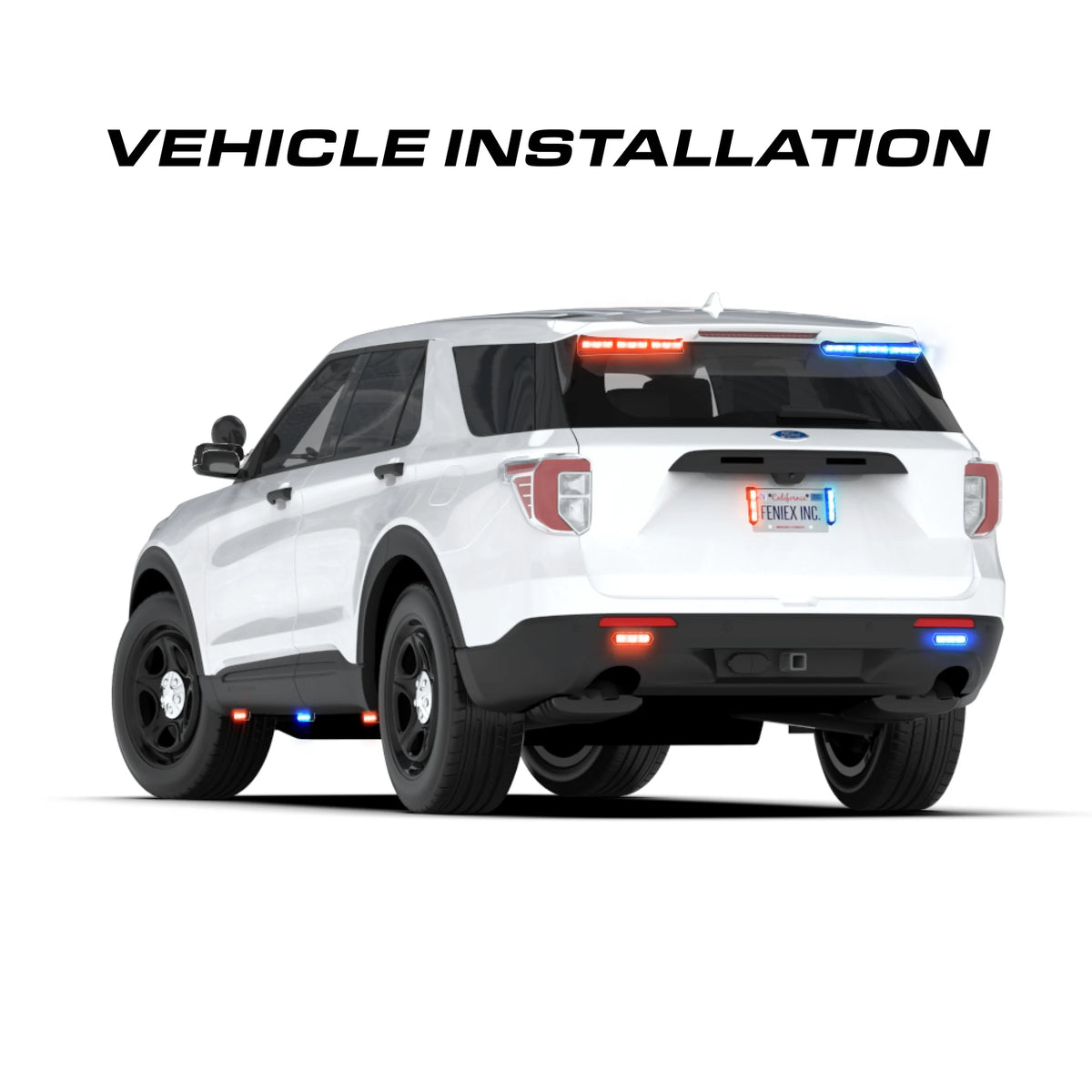 Feniex Fusion Spoiler vehicle installation