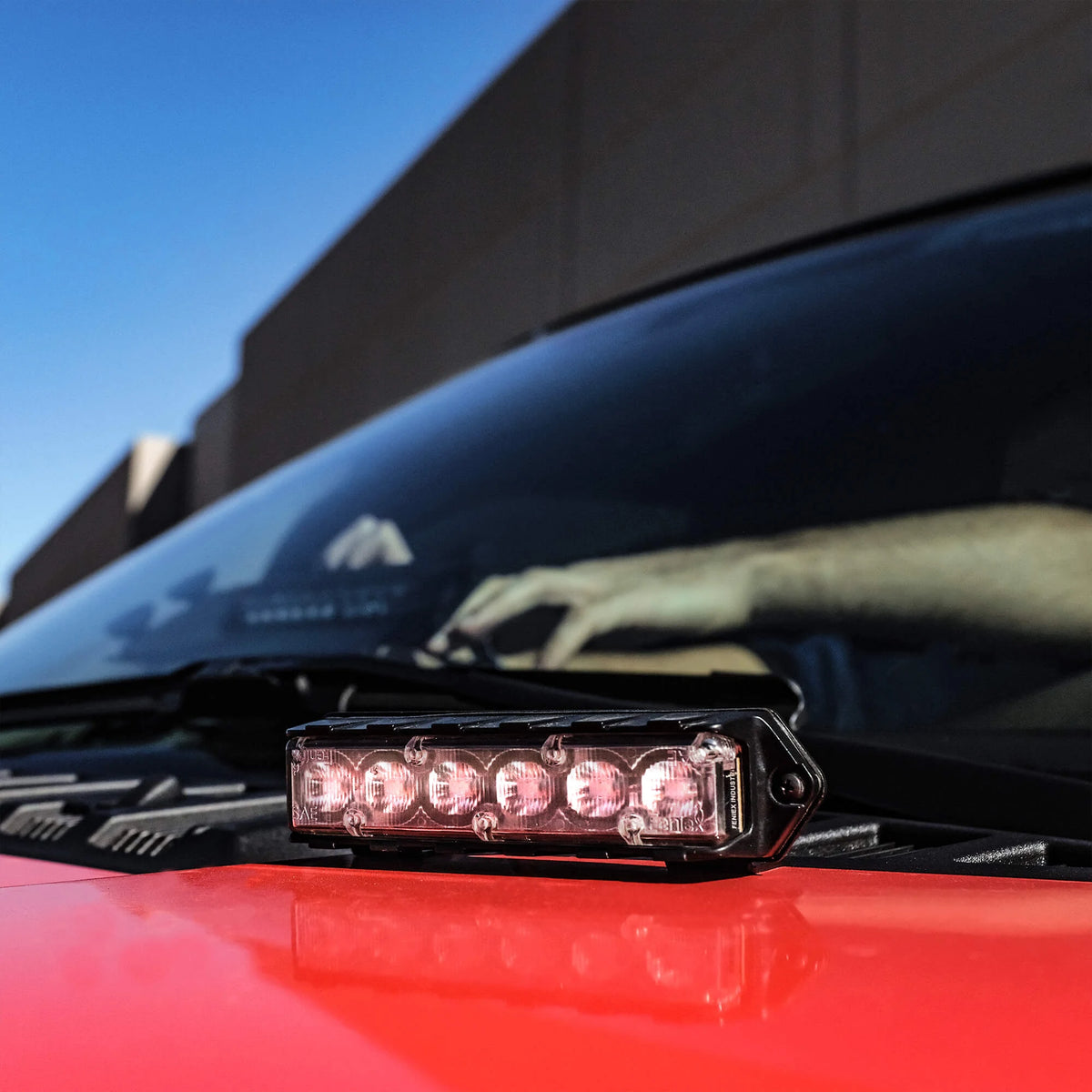 Feniex Fusion Surface Mount installed on vehicle