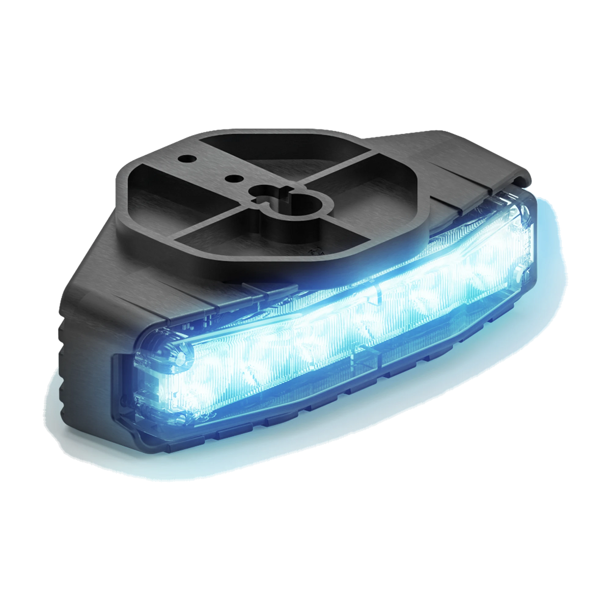 Feniex Fusion Under Mirror lit blue