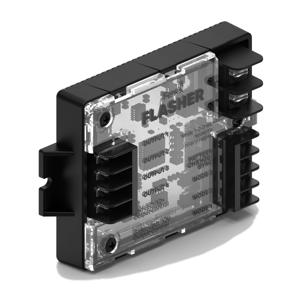 Feniex 4X Flasher side view