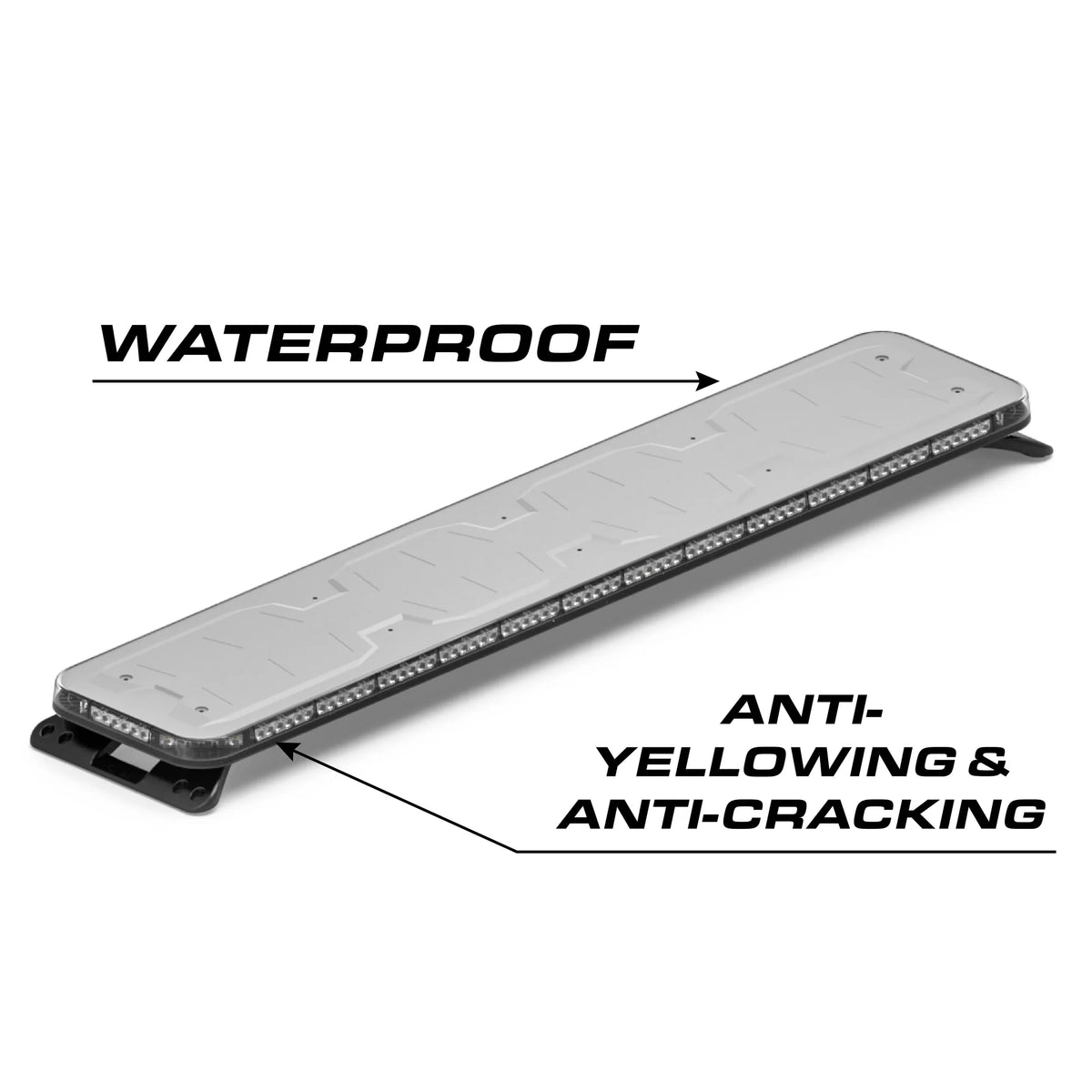 Feniex Fusion 60" lightbar waterproof, anti-yellowing housing