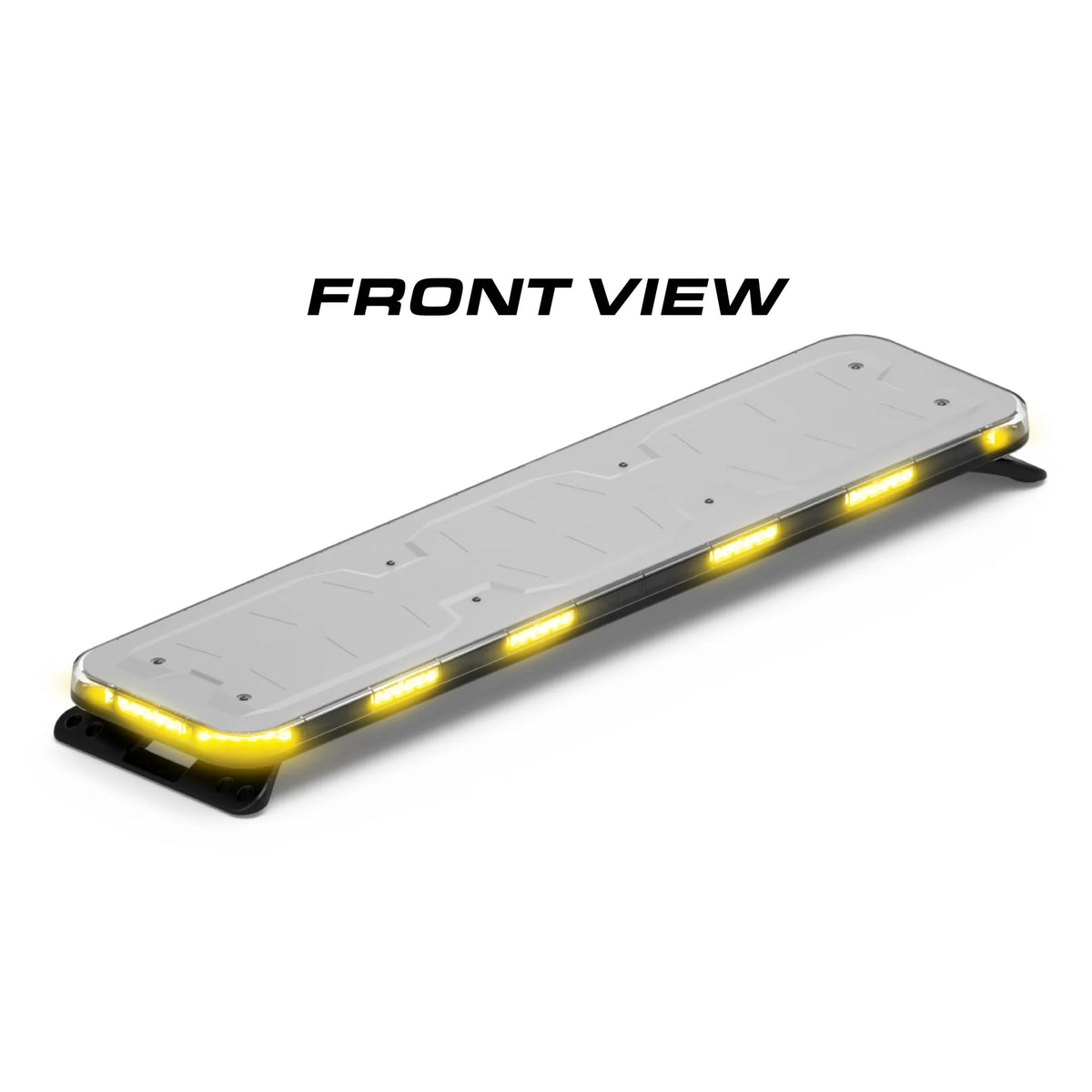 Feniex Fusion-A Tow 49" lightbar front view lit