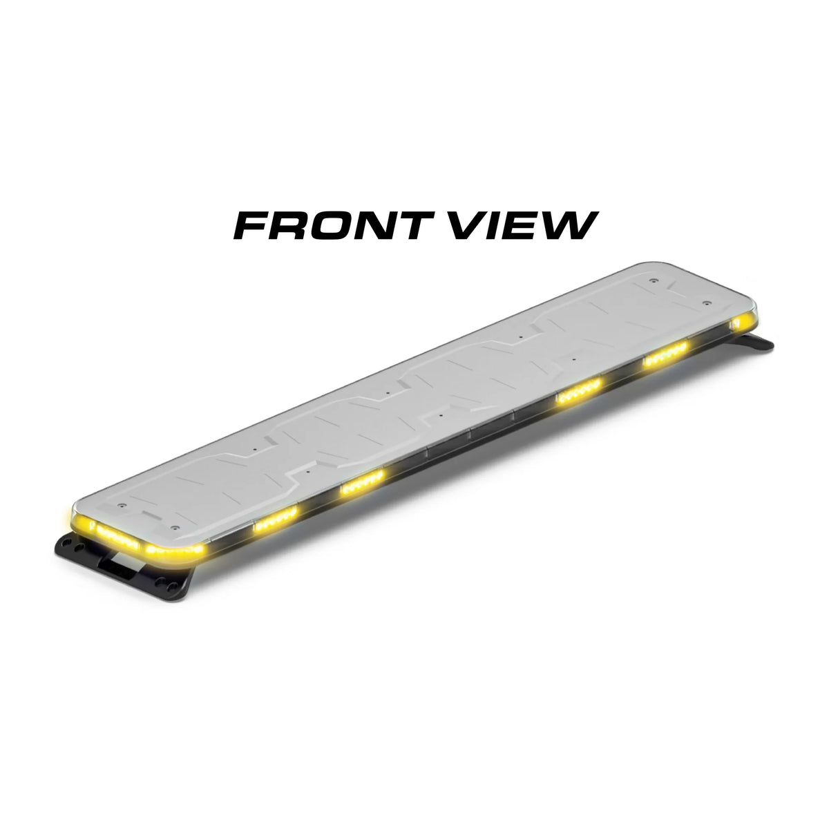 Feniex Fusion-A Tow 60" lightbar front view lit