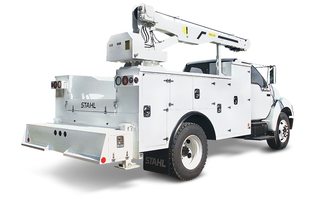 STAHL Challenger Pro Crane Reinforced Service Body
