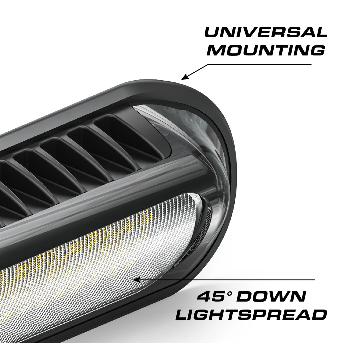 Feniex Perimeter Flood Light universal mounting, 45 degree down lightspread