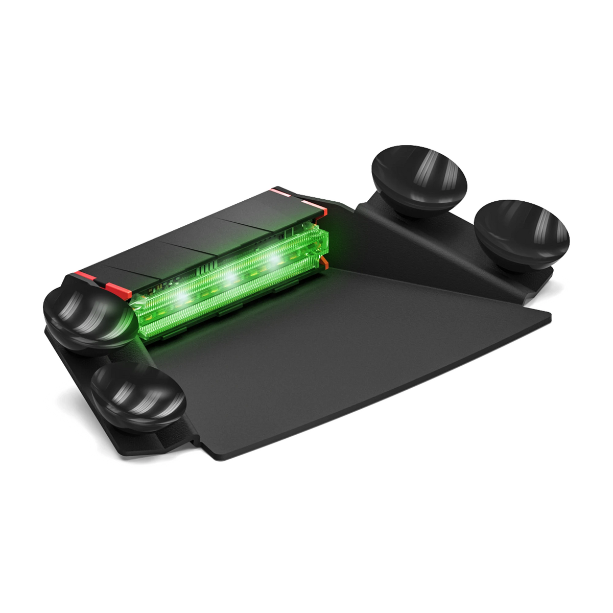 Feniex Q 1X Dash lit green