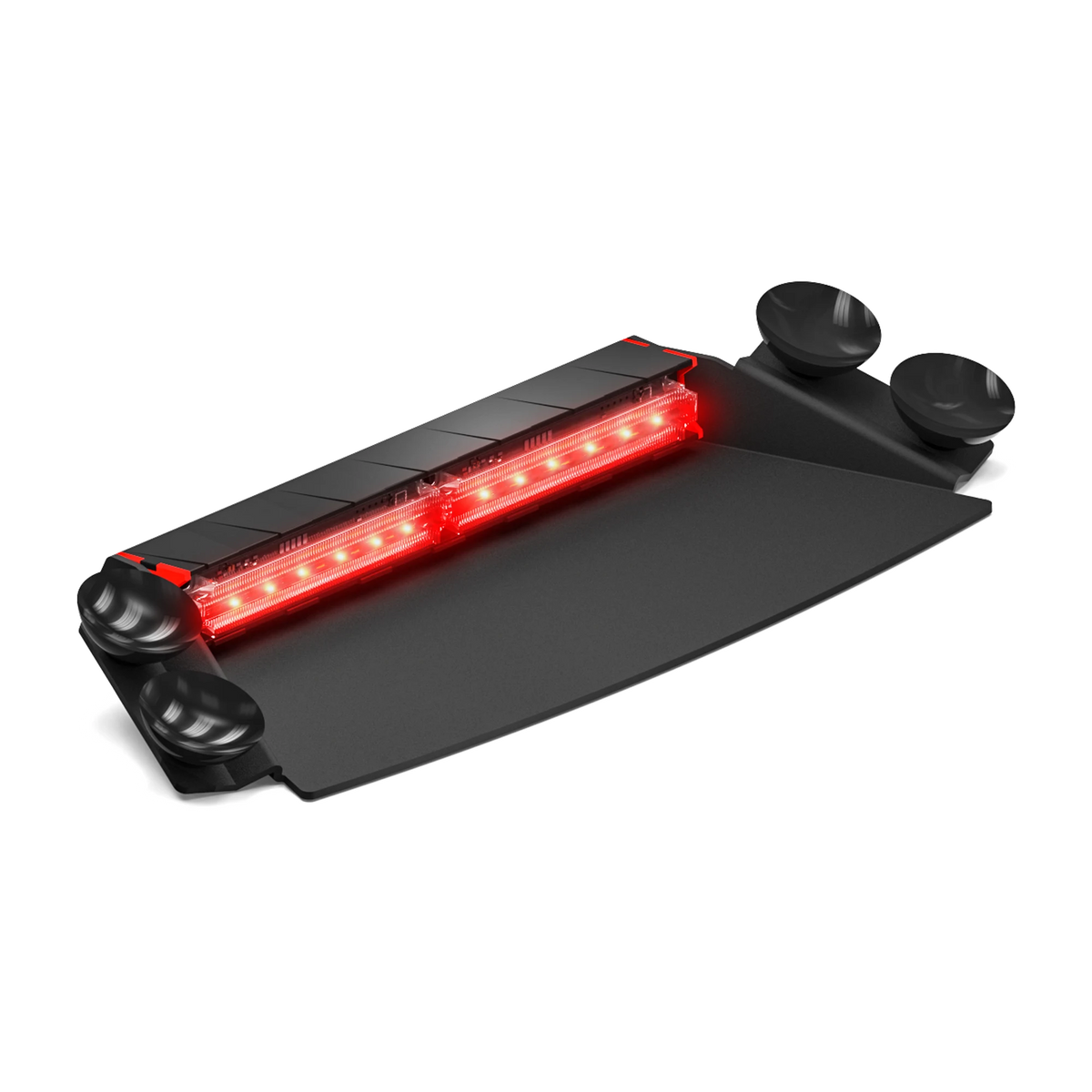 Feniex Q 2X Dash lit red
