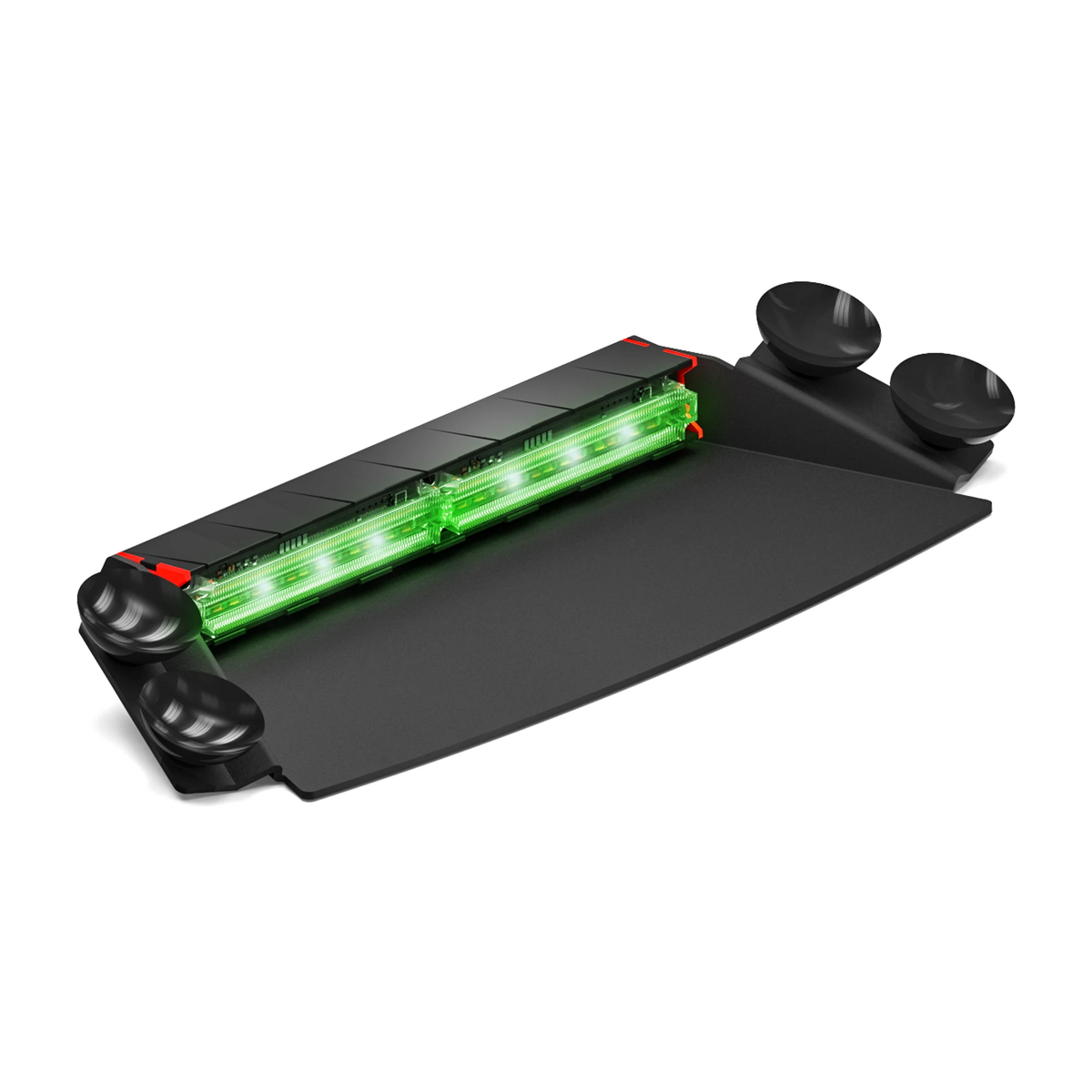 Feniex Q 2X Dash lit green