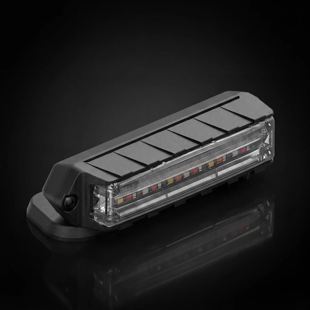 Feniex Q 90° Rotating Mount on dark background