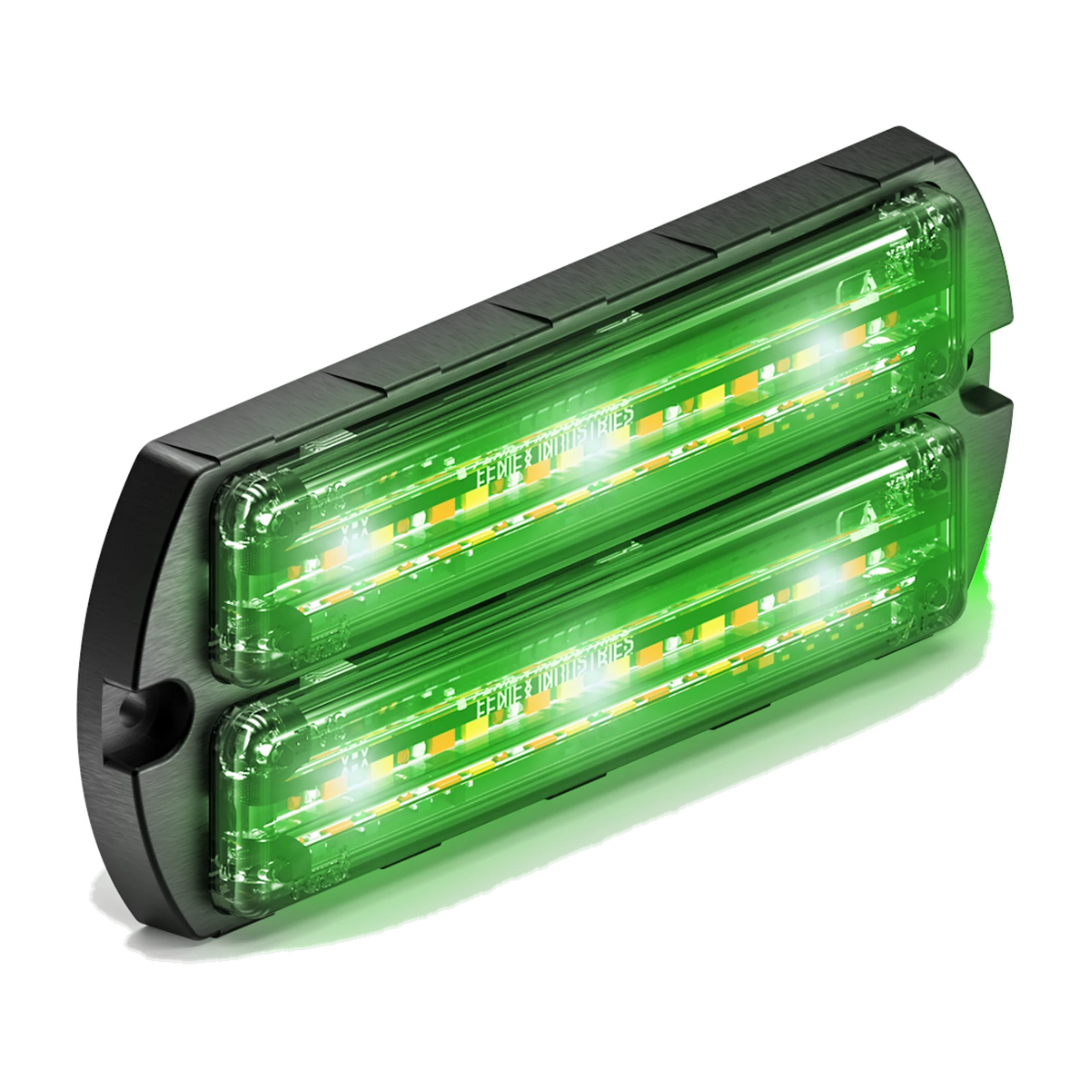 Feniex Q Flat-Dual Surface Mount lit green