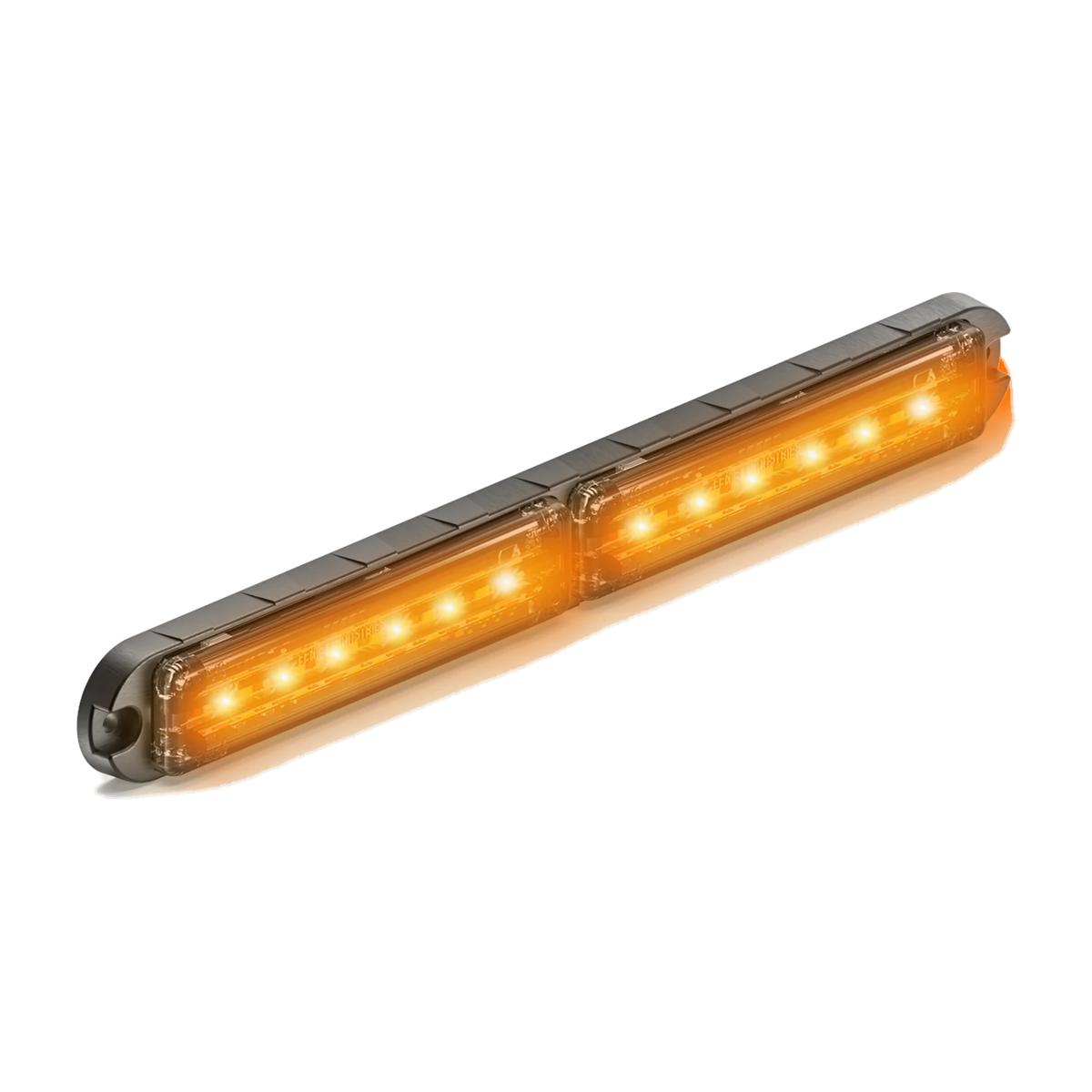 Feniex Q Flat-Wide Surface Mount lit amber