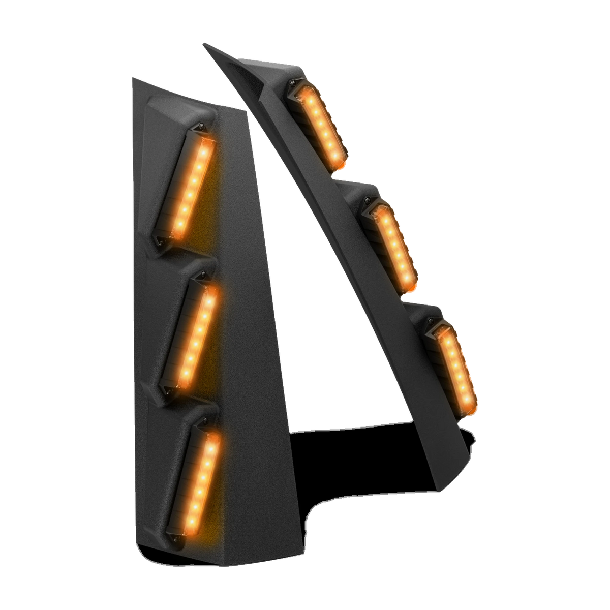 Feniex Quantum Pillar lit amber