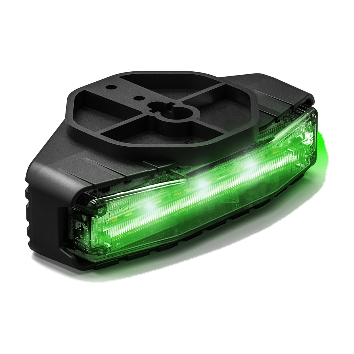 Feniex Q Under Mirror lit green