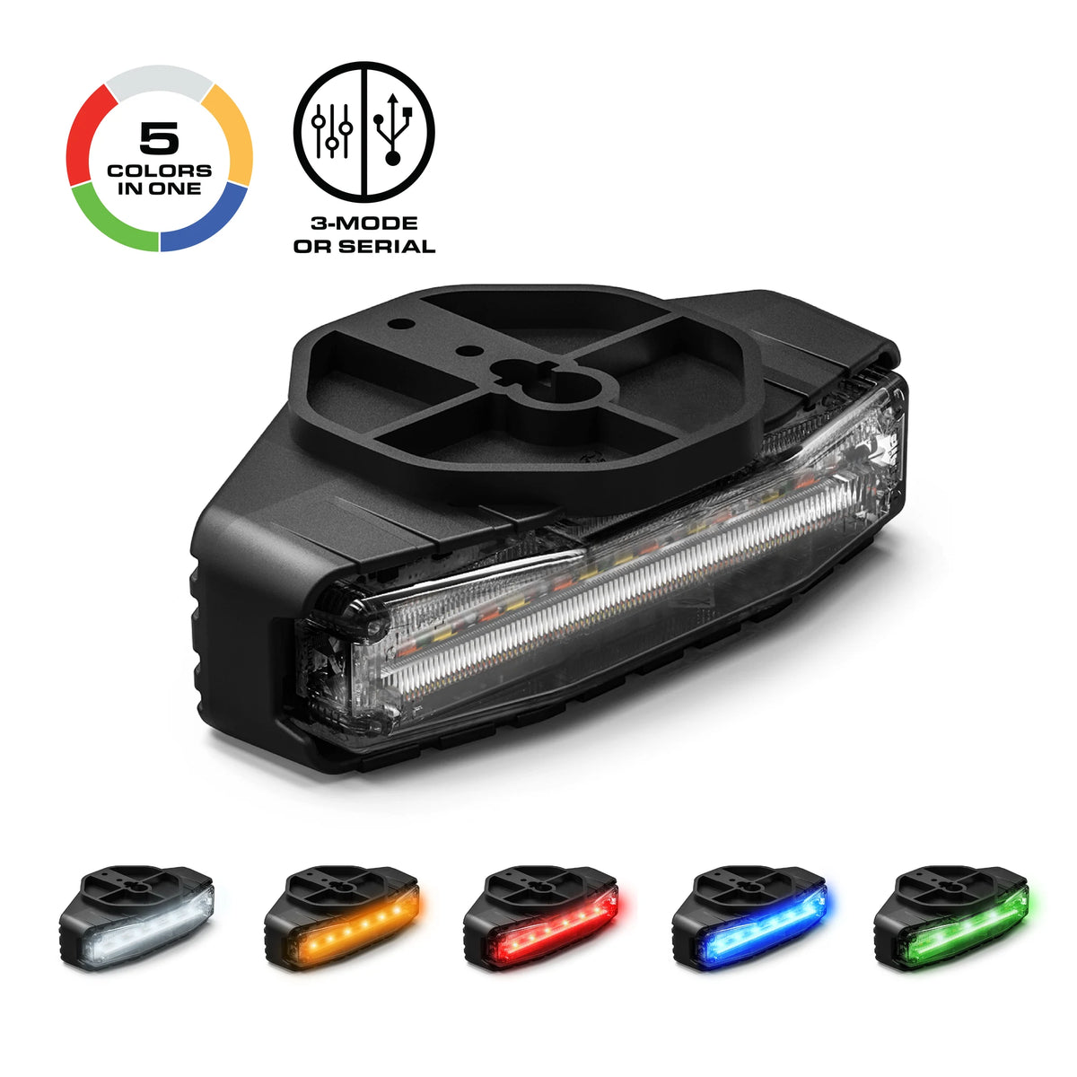 Feniex Q Under Mirror 5 colors in one
