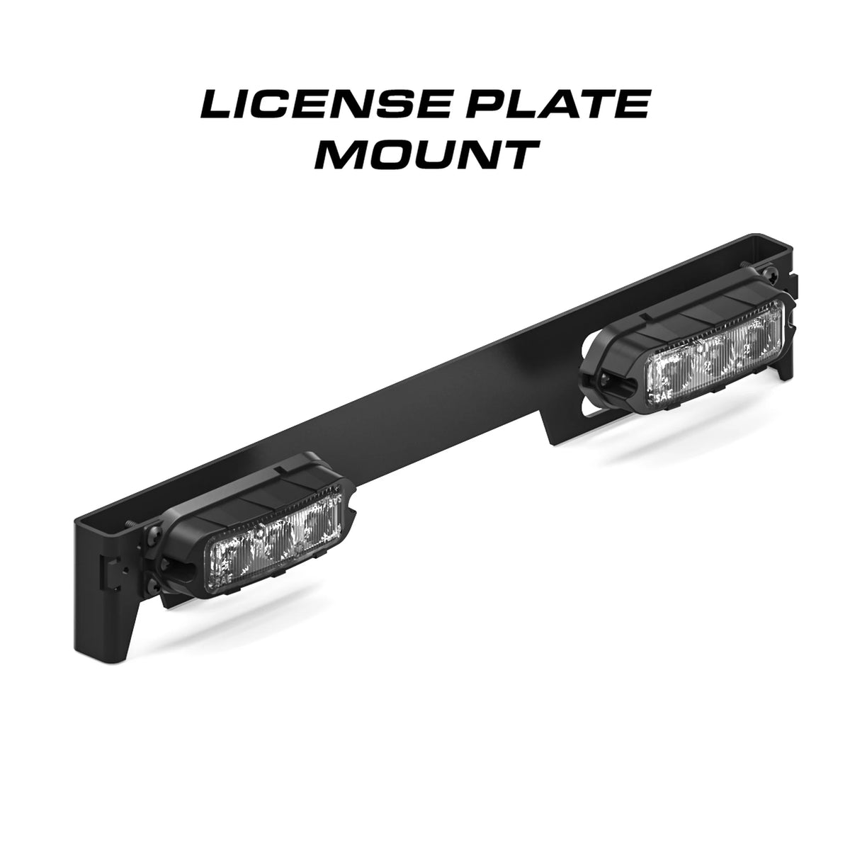 Feniex Quad Q3 license plate mount
