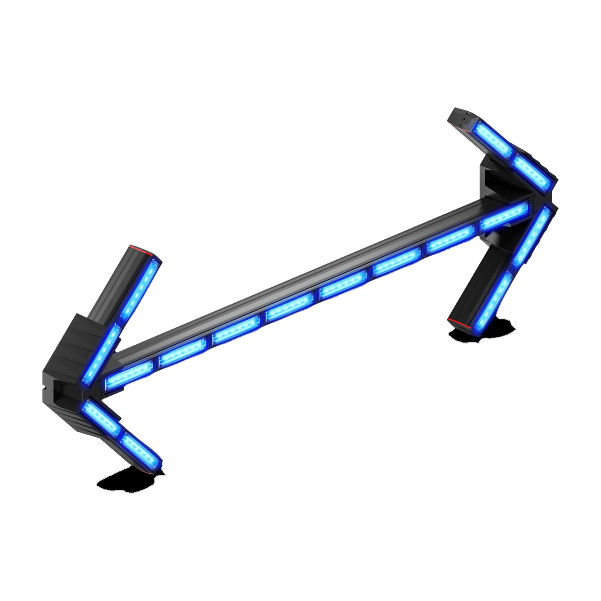 Feniex Quantum Arrow lit blue