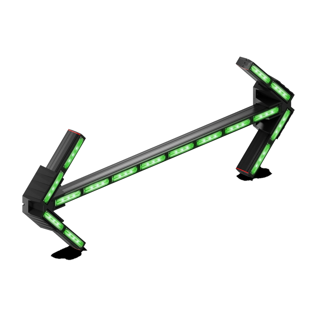 Feniex Quantum Arrow lit green