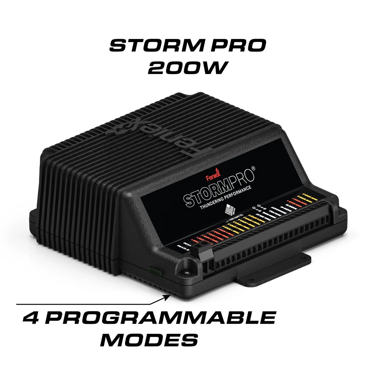 Feniex Storm Pro 200W Siren 4 programmable modes