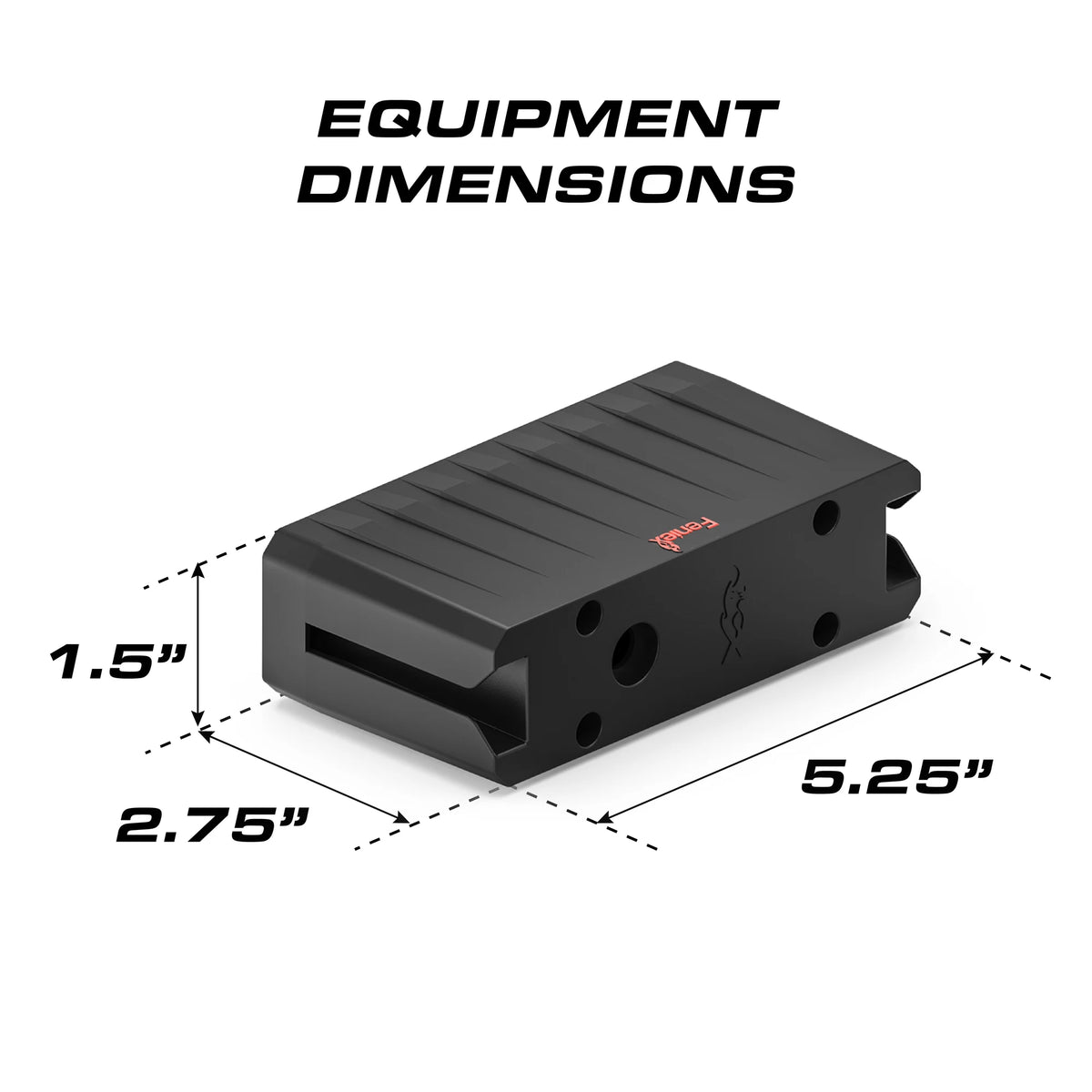 Feniex 6X Switch Box equipment dimensions