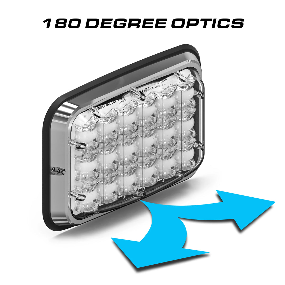 Feniex Tail-Turn Lux 6X4 160 degree optics