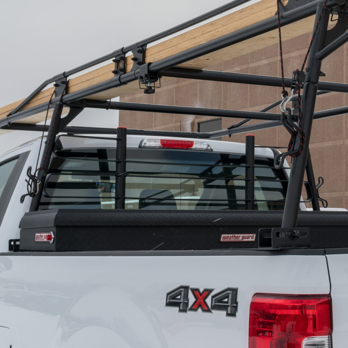 WEATHER GUARD Truck Rack Cab Protector, Steel, Full-Size (1059-52-01)