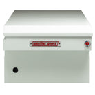 WEATHER GUARD Saddle Box, Steel, Full Extra Wide, White, 15.5 cu ft (116-3-04)