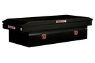 WEATHER GUARD Saddle Box, Steel, Full Extra Wide, Gloss Black, 15.5 cu ft (116-5-04)