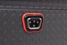 WEATHER GUARD Saddle Box, Aluminum, Full Deep, Textured Matte Black, 15.0 cu ft (123-52-04)