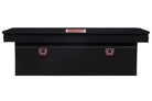 WEATHER GUARD Saddle Box, Aluminum, Full Deep, Textured Matte Black, 15.0 cu ft (123-52-04)