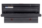 WEATHER GUARD Saddle Box, Aluminum, Full Standard, Gunmetal Gray, 11.0 cu ft (127-6-04)