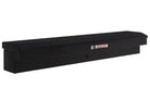 WEATHER GUARD 87in Lo-Side Box, Aluminum, Gloss Black, 7.0 cu ft (164-5-04)