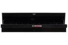 WEATHER GUARD 87in Lo-Side Box, Aluminum, Gloss Black, 7.0 cu ft (164-5-04)