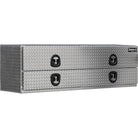 Buyers Products Diamond Tread Aluminum Heavy-Duty Flatbed Contractor With Lower Door Topsider Truck Tool Box Series (Buyers Products image)