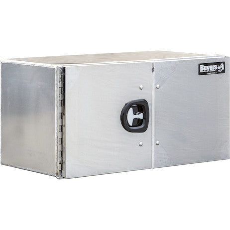 Buyers Products Pro Series Smooth Aluminum Barn Door Underbody Truck Tool Box Series with Stainless Steel Doors (Buyers Products image)